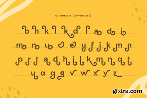 Monga - Modern Fancy Logo Font DEBGNAQ