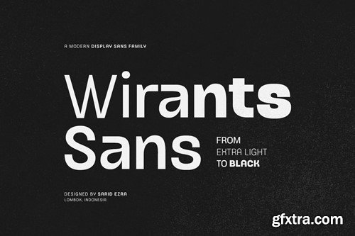 Wirants - Display Sans Family Z6N4UW2