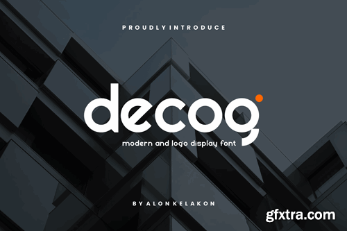 Decog - Modern Display & Logo Font FSKPTMU