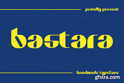 Bastara Handmade Sans Serif Font HENAAKJ