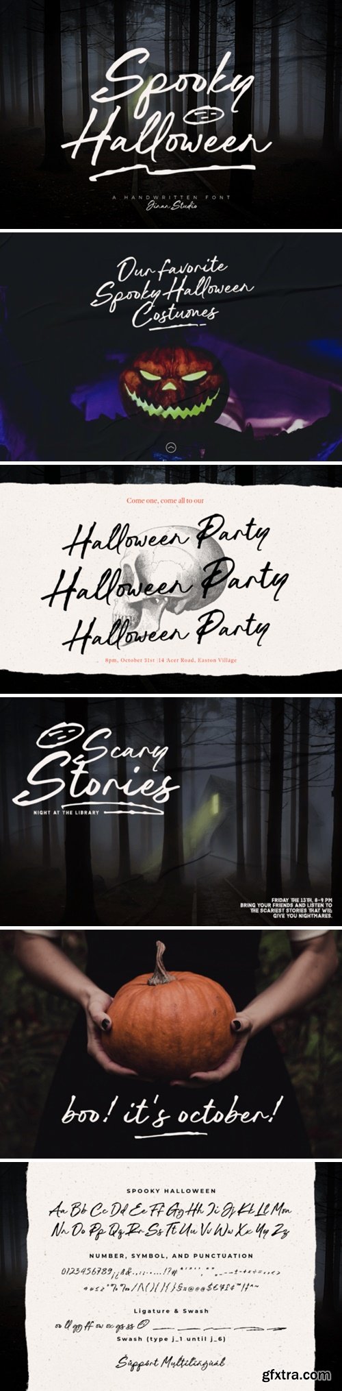 Spooky Halloween Font