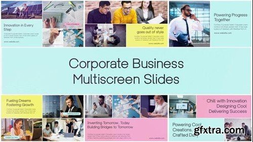 Videohive Minimal Multiscreen Corporate Business Slideshow 54151223