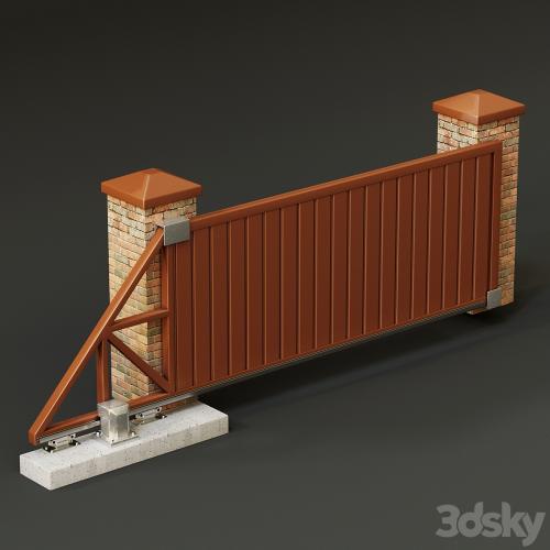 Automatic sliding gates