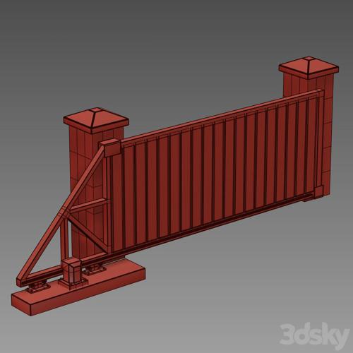 Automatic sliding gates