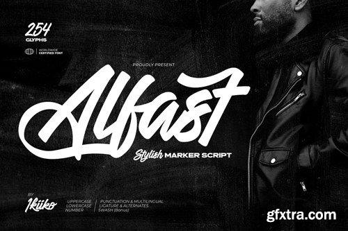 Alfast - Stylish Marker Script MK3A9ZQ