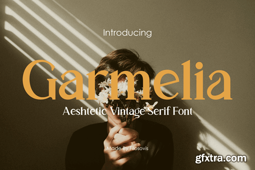 Garmelia | Aeshtetic Vintage Serif Font D9P3C8T