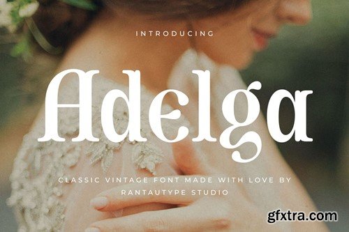 Adelga Classic Vintage Font Y9FXYQ9