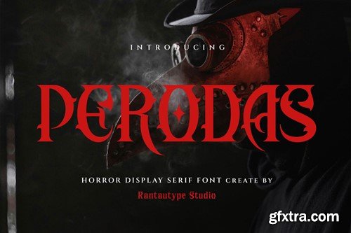 Perodas Horror Display Font 8GSP7V5