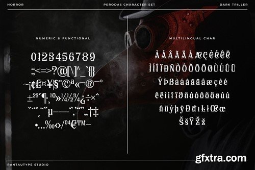 Perodas Horror Display Font 8GSP7V5