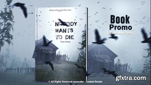 Videohive Book Promo Crime Mystery 54182596