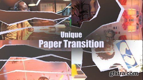 Videohive Paper Transitions 54171837