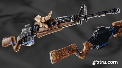 Guide to Creating a Custom Rifle: From Modeling to Rendering