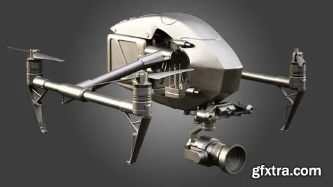 Modeling In Zbrush: Creating A Dji Inspire Drone