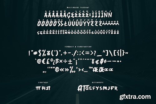 Ghost Street - A Horror Typeface UQRKWZP