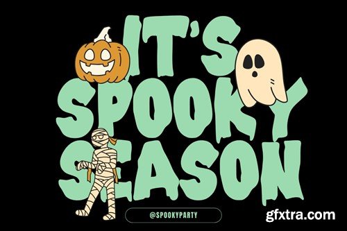 Creepy Spooky - Dripping Halloween Font U3FJ74Y