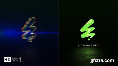 Videohive Glitch Logo Reveal 54142545