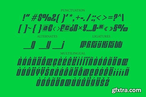 Gunboy - Italic Display Typeface 9E3PL7G