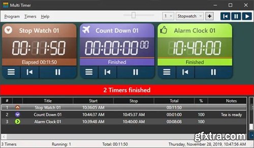 Programming Multi Timer 6.9.1.0