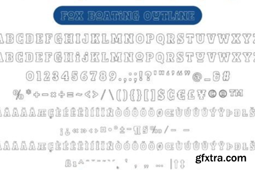 Fox Boating Font