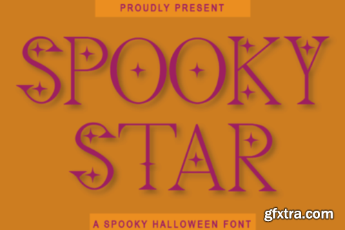 Spooky Star Font