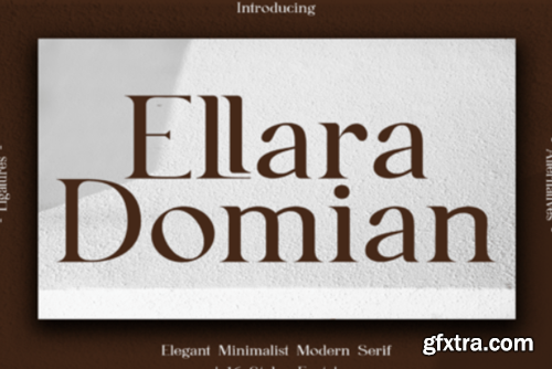 Ellara Domian Font