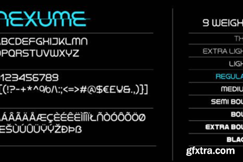 Nexume Font