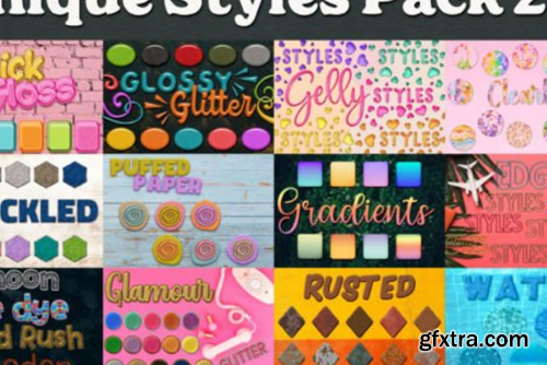 Unique Layer Styles Pack 2