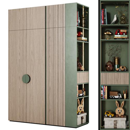 Wardrobe children's modular 02