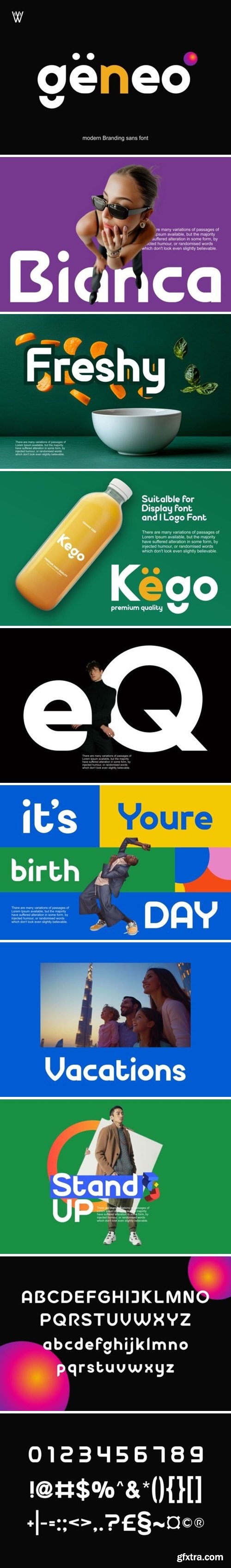 Geneo Font