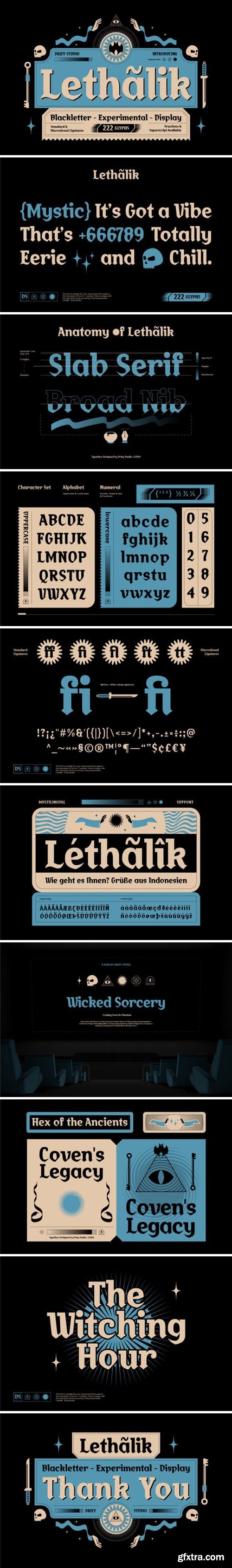 Lethalik Font