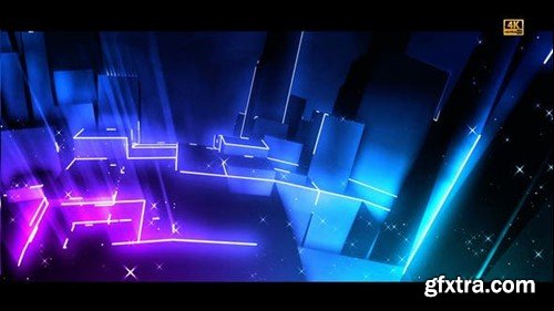 Videohive Widescreen Projection Mapping - City Loop Titles 24844388