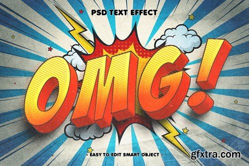 Omg Comic Style Editable Text Effect QNXP5JT