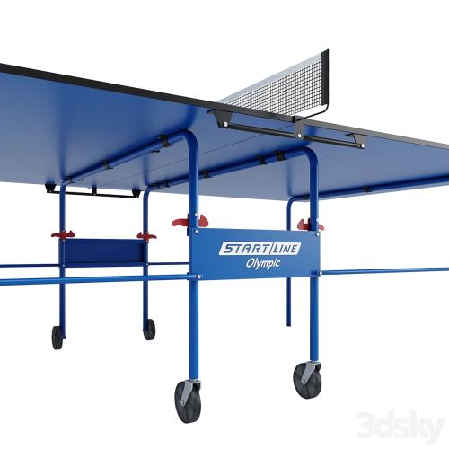 Start Line Olympic tennis table in three positions