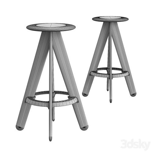 Tom Dixon / Slab Bar Stool