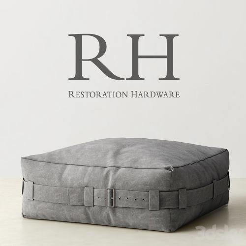 RH / CARGO LOUNGE OTTOMAN