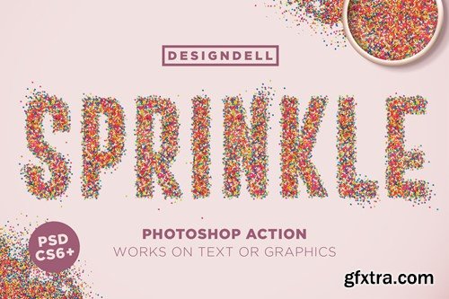 Sprinkle Photoshop Action GJD4VD6