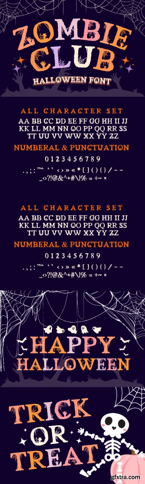 Zombie Club Font