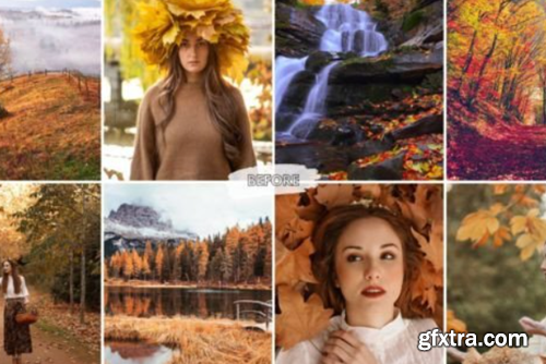 10 Cinnamon Spice Fall Lightroom Presets