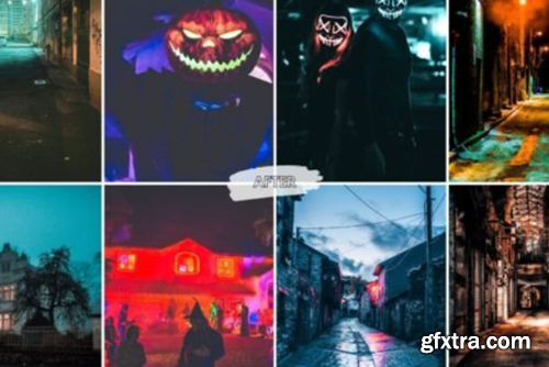 10 Spooky Shadows Lightroom Presets