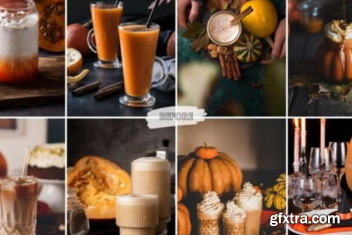 10 Maple Latte Coffee Lightroom Presets