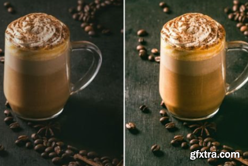 10 Maple Latte Coffee Lightroom Presets