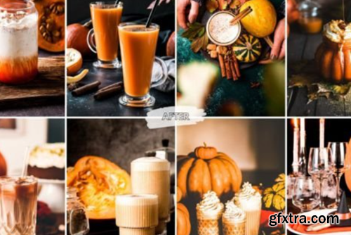 10 Maple Latte Coffee Lightroom Presets