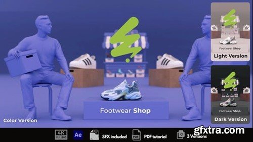 Videohive Footwear Shop 54216081