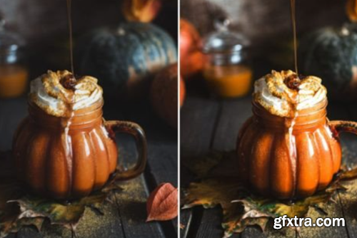 10 Maple Latte Coffee Lightroom Presets