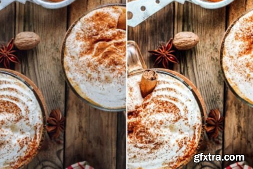 10 Maple Latte Coffee Lightroom Presets