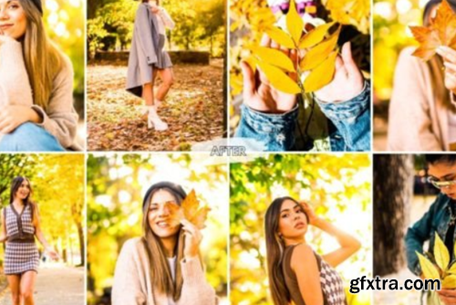 10 Amber Glow Lightroom Presets