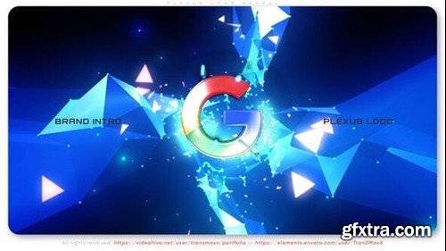 Videohive Plexus Logo Reveal 54208233