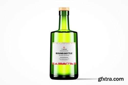 Classy Long Neck Bottle Mockup Pack 5EH74A8