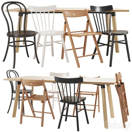 IKEA table and chair set 01