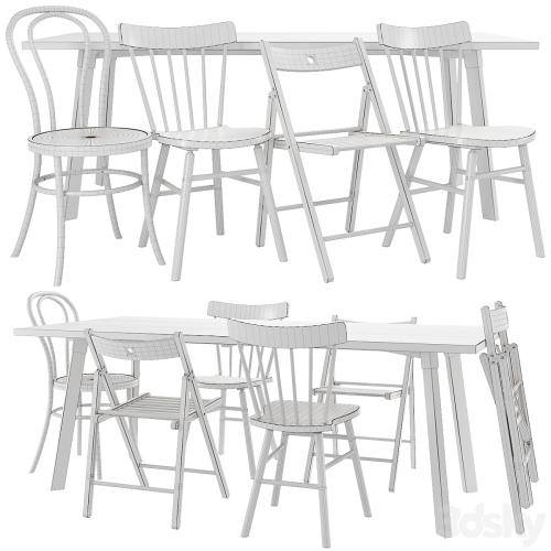 IKEA table and chair set 01